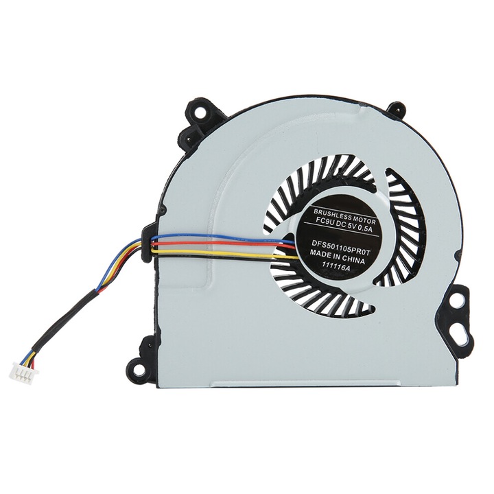Processzor hűtő 4 tűs DC5V 0.5A HP ENVY 15 720235-001-hez