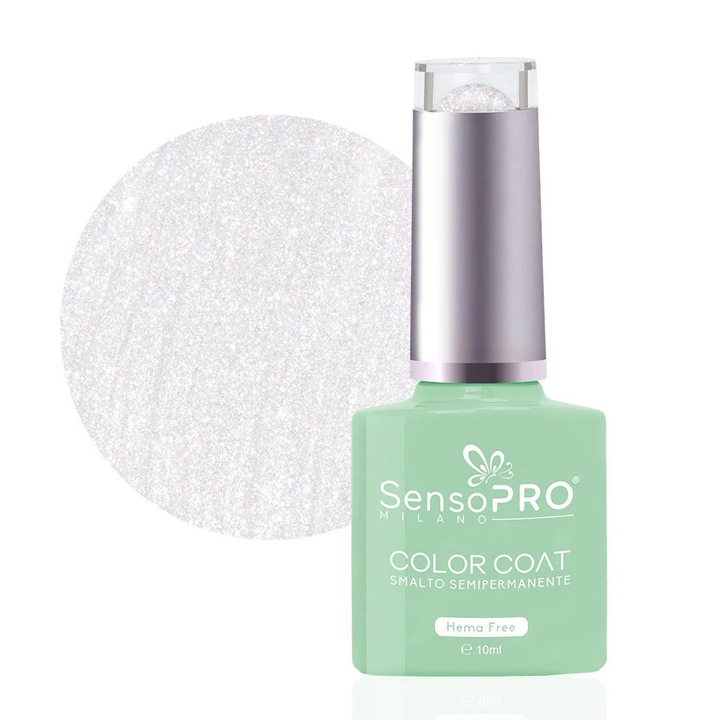 Hema Free Semipermanens Körömlakk SensoPRO Milano - #81 Aurora Shine, 10ml