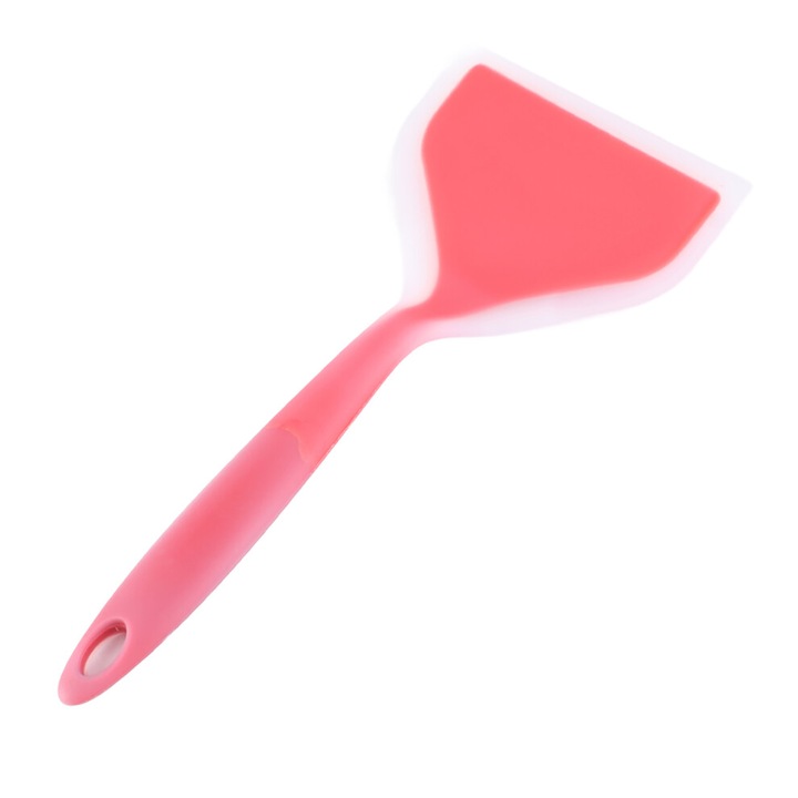 Szilikon spatula, lapát, narancssárga, 26x12cm