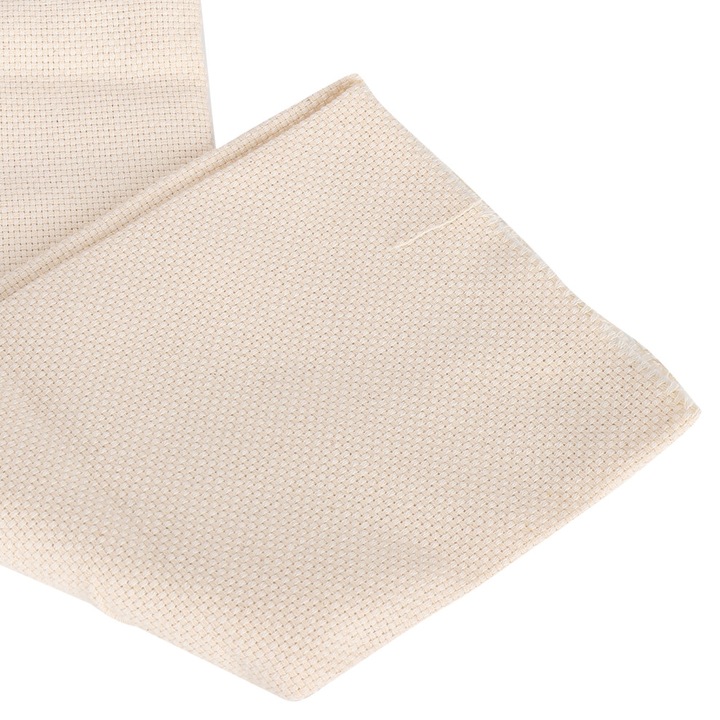 Textil anyag szőnyeg javításához, pamut, 67x50cm, bézs