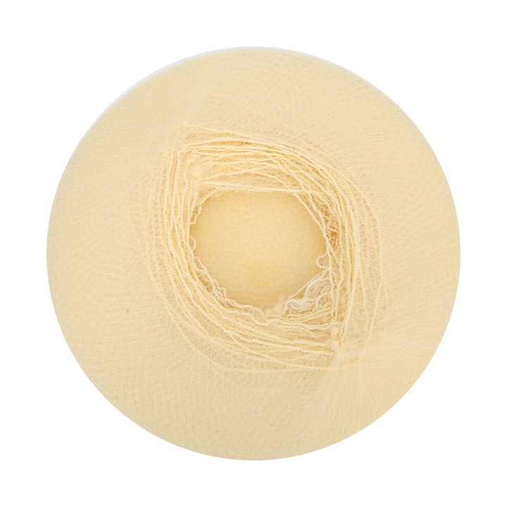 144 darabos nylon hajháló szett, bézs, 50cm