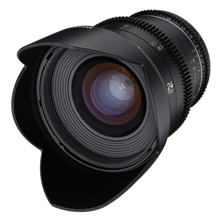 Обектив Samyang 24mm T1.5 VDSLR MK2 черен 12x8cm