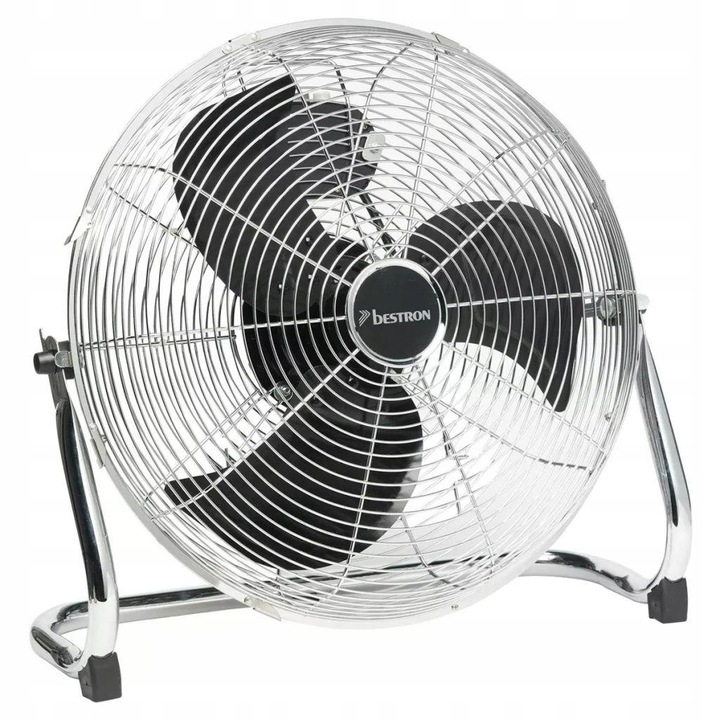 Вентилатор за под Bestron ретро 45см сребрист 51x51см 100W
