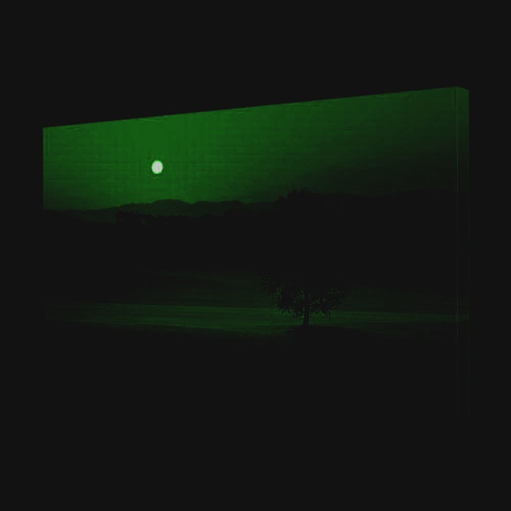 Tablou VarioView MoonLight Fosforescent Luminos in Intuneric Peisaje Privind apusul 40 x 60 cm