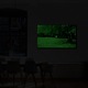 Tablou VarioView MoonLight Fosforescent Luminos in intuneric Peisaje Covor rosu sub copac 20 x 30 cm
