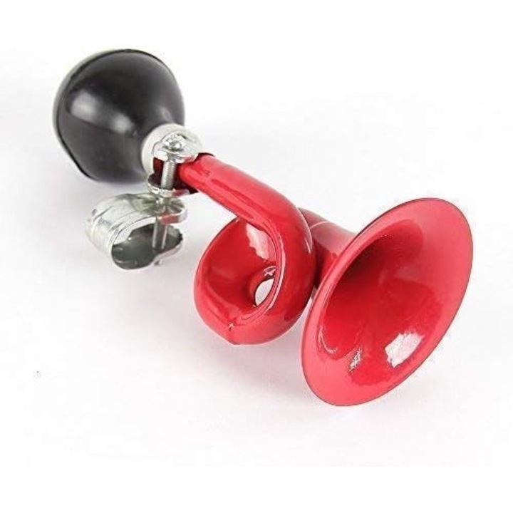 Kerékpár csengő, fém kerékpár csengő (Horn-Metall2), piros