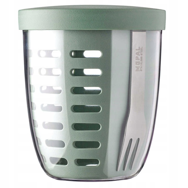 Mepal Fruit&Veggie Pot gyümölcs- és zöldségtartó, 0.6 l, zöld, 12.7x10.7 cm