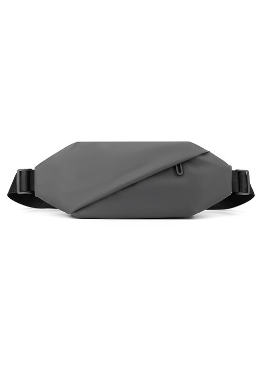 Kis crossbody táska, ajándék táska, sötétszürke