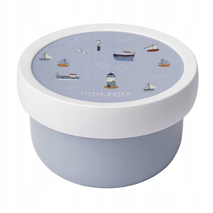 Mepal Campus Sailors Bay gyümölcsös doboz, 300 ml, kék, 6.7x10.4 cm
