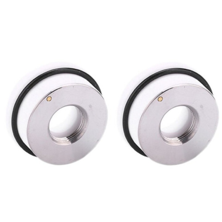 2 db kerámia készlet szálas lézeres vágógéphez, 28x12mm, fehér