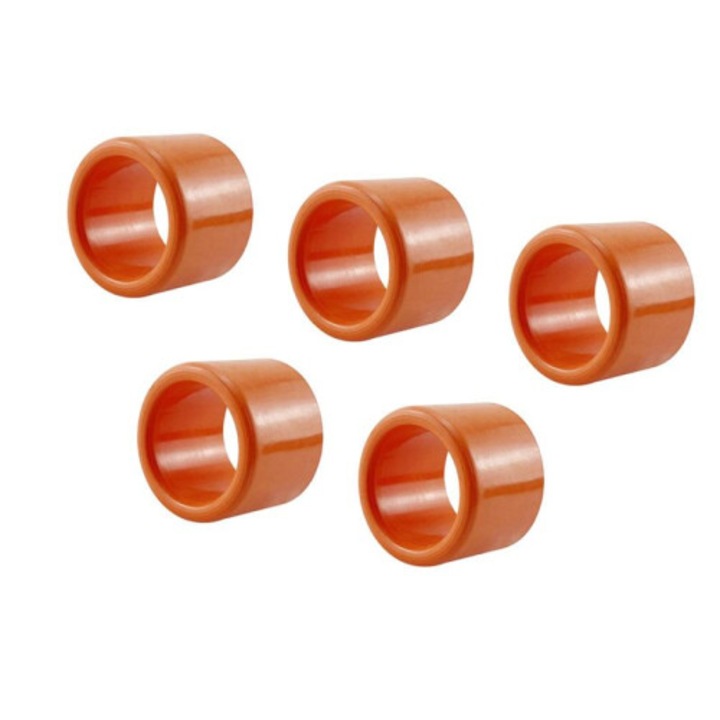 5 db botvédő készlet, narancssárga gumi, 2 hüvelyk, 1.5mm