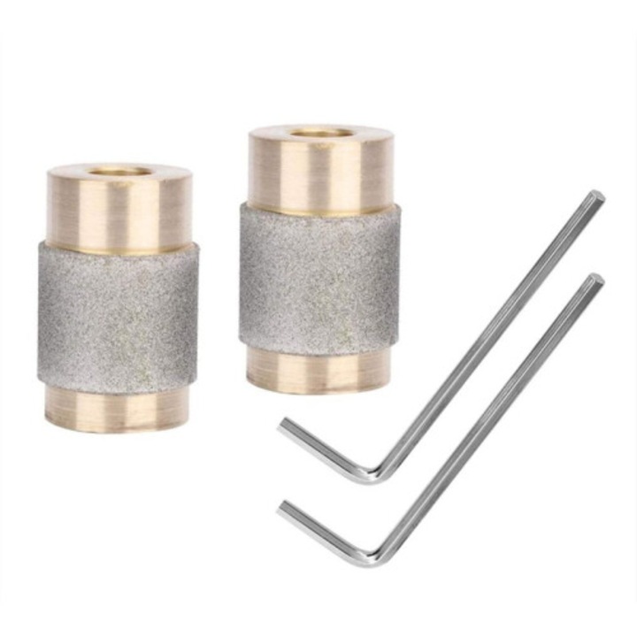 Set 2 piese burghiu diamantat 3/4 inch, auriu, 3/4 inch