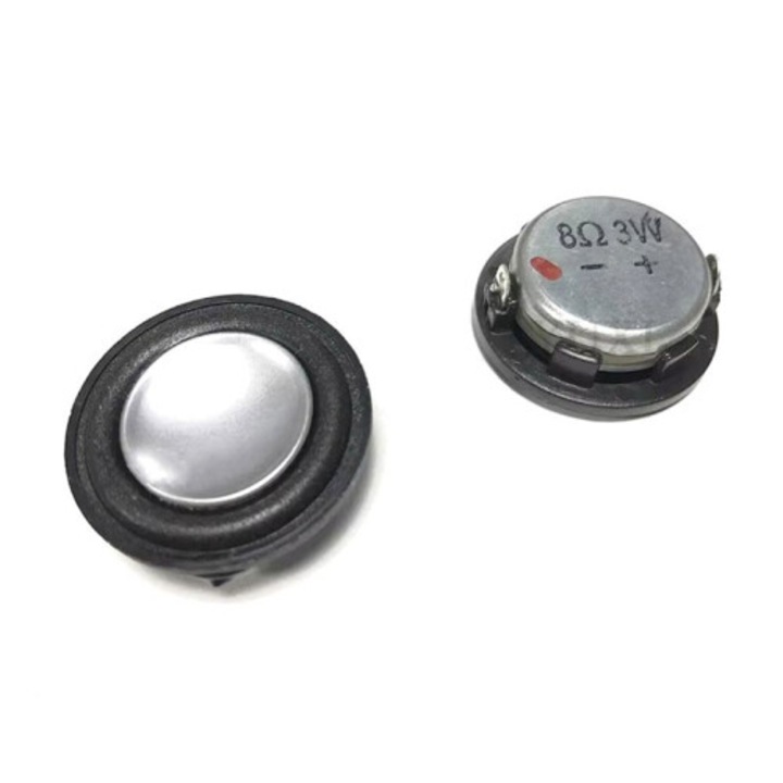 28MM 8Ohm 3W neodímium audio diffúzor, ABS, kompakt