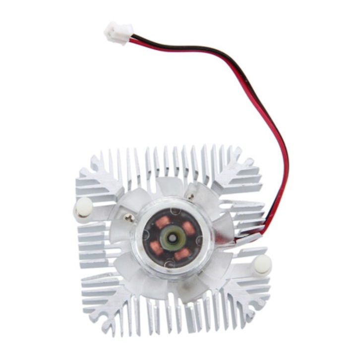 Ventilator VGA 55mm metalic argintiu 5.5x5.5x1.2cm 4800RPM