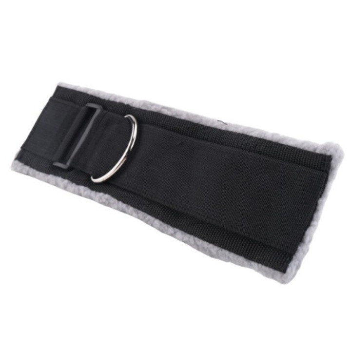Brau glezna pentru cablu, captusit, negru, universal