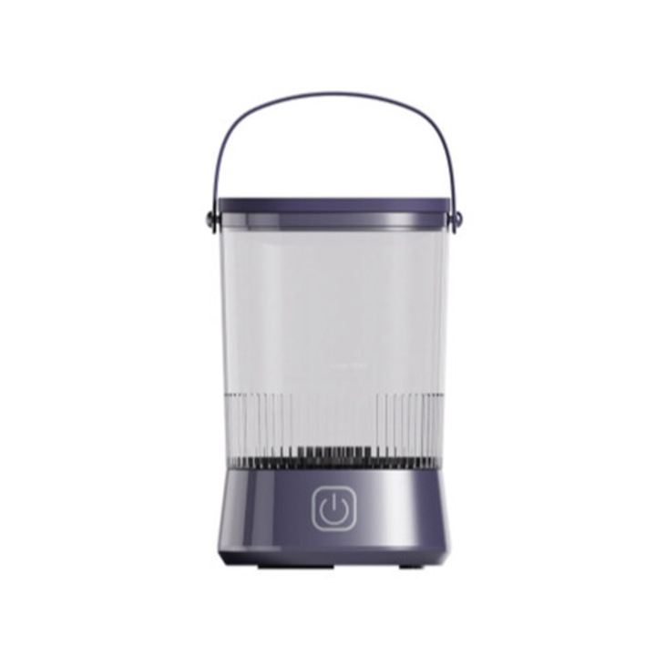 Aparat curatare pensule machiaj electric USB rotativ 5-6 pensule portabil