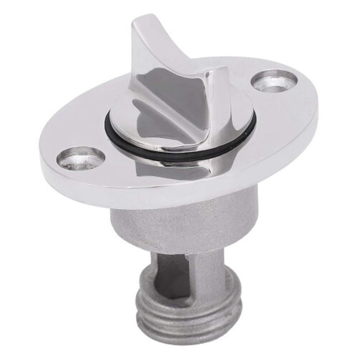Dop scurgere barca inox 316, argintiu, 5x3.8x5cm