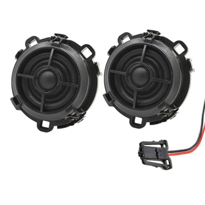 2 db magassugárzó szett autóba, 100W, 4 ohm, fekete, 43mm