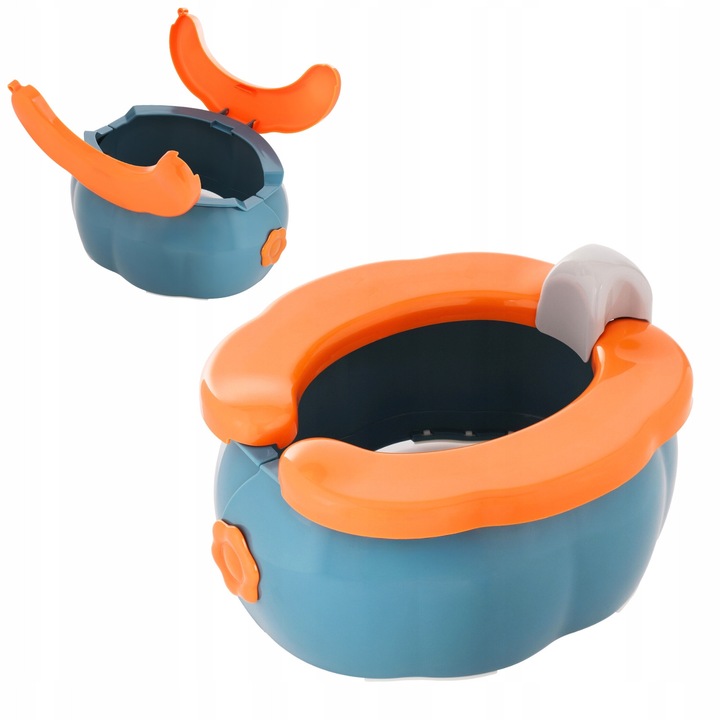 Nocnik turistic Primabobo banana pliabil albastru 20xL