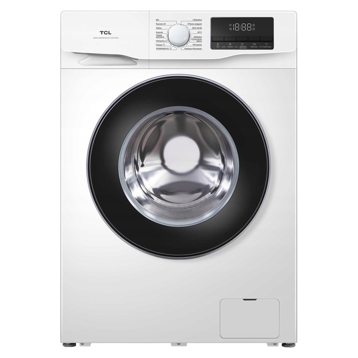 Masina de spalat rufe TCL FF0610WB0PL 6 kg inverter aburi alb 45x60x85 cm