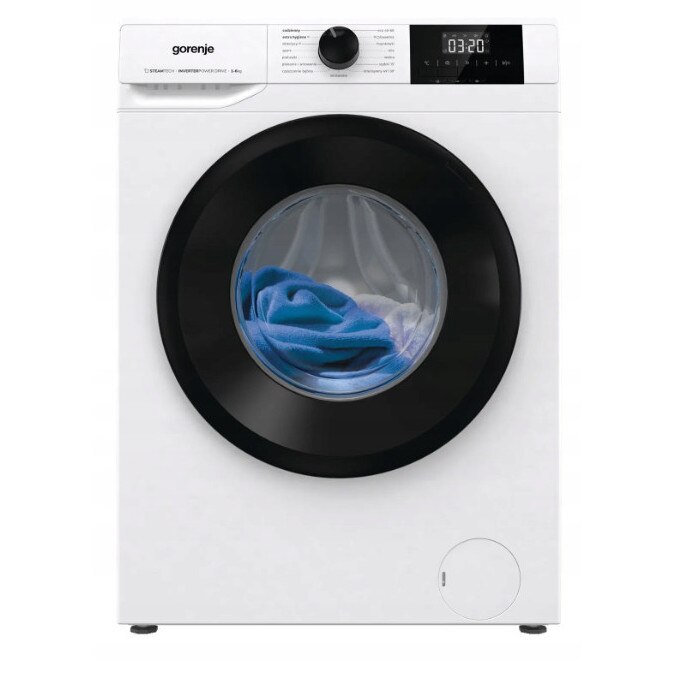 Masina de spalat rufe Gorenje W3NGPI61SBS 6kg 1000rpm alba frontala