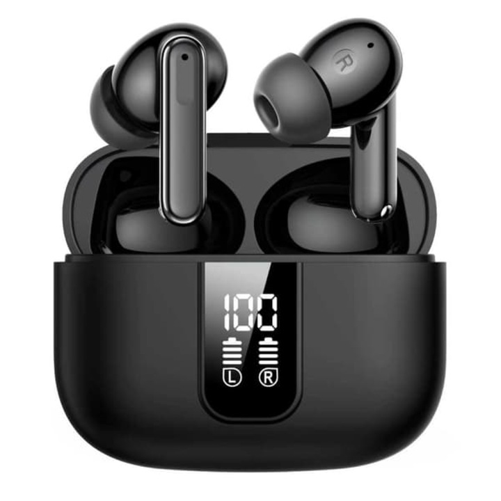 Безжични Bluetooth слушалки, 20ч живот на батерията, ANC ENC, черни, S/M/L