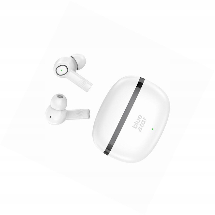 Blue Star AC20C fülhallgató Bluetooth 5.4 fehér IPX4 25x230mAh