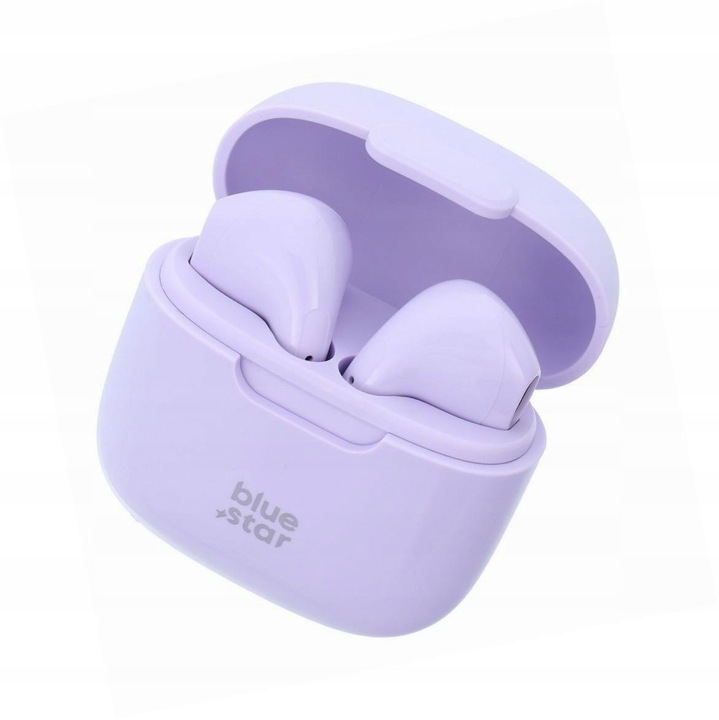 Blue Star TWS vezeték nélküli fülhallgató Samsung Galaxy S25-höz, in-ear, fekete