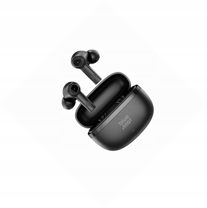 Blue Star AC20E Bluetooth ANC ENC fekete IPX4 in-ear fülhallgató, 5,5 óra üzemidő