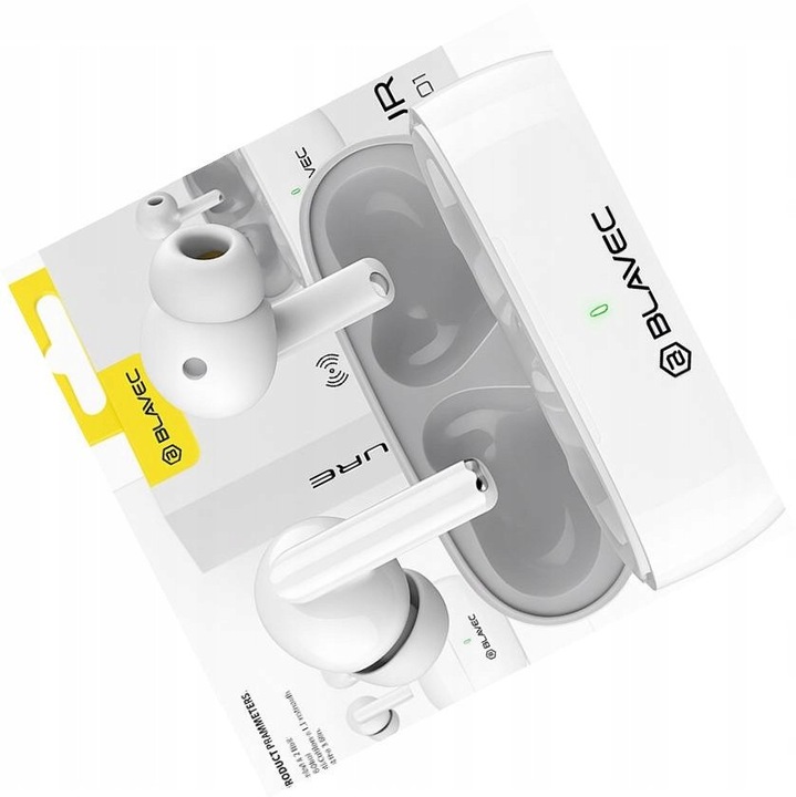 Blavec TWS Bluetooth vezeték nélküli fülhallgató Xiaomi Redmi 13-hoz, fekete