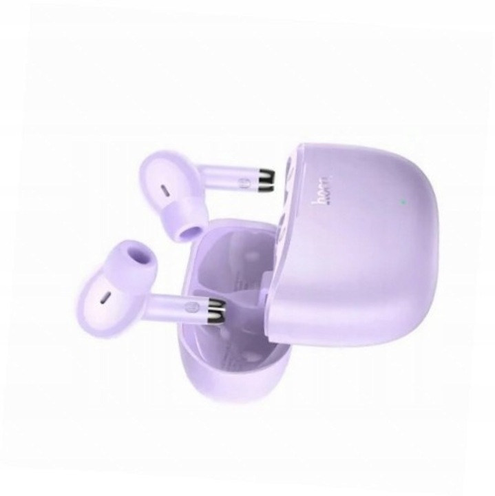 Casti wireless Hoco EQ2 TWS Bluetooth 5.3 violet 58x49x25mm