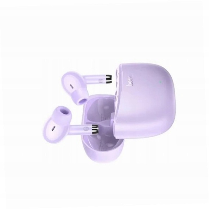 Casti wireless Hoco EQ2 TWS Bluetooth 5.3 violet 58x49x25mm