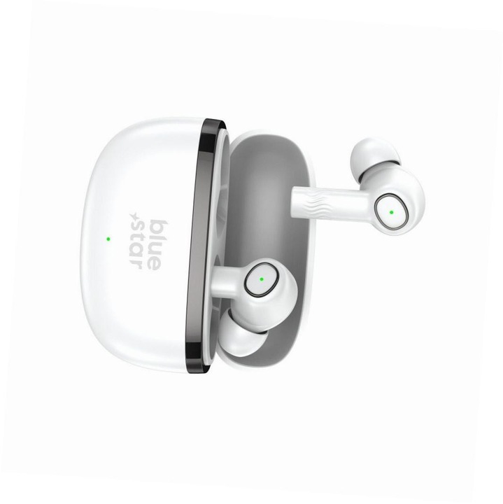 Blue Star AC20C fülhallgató Bluetooth 5.4 fehér IPX4 25x230mAh