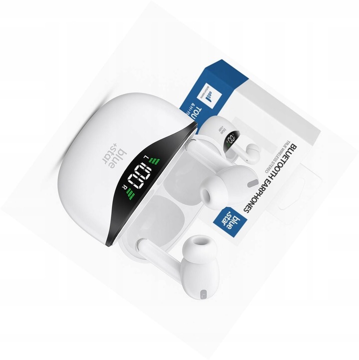 Blue Star TWS vezeték nélküli Bluetooth fülhallgató Samsung Galaxy S24 Plus készülékhez