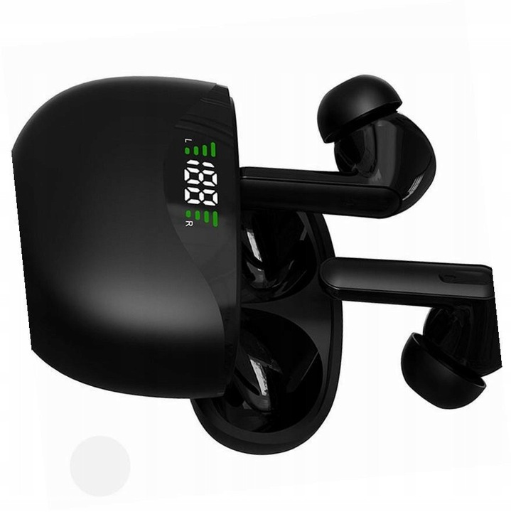 Blue Star TWS Bluetooth vezeték nélküli fülhallgató, fekete