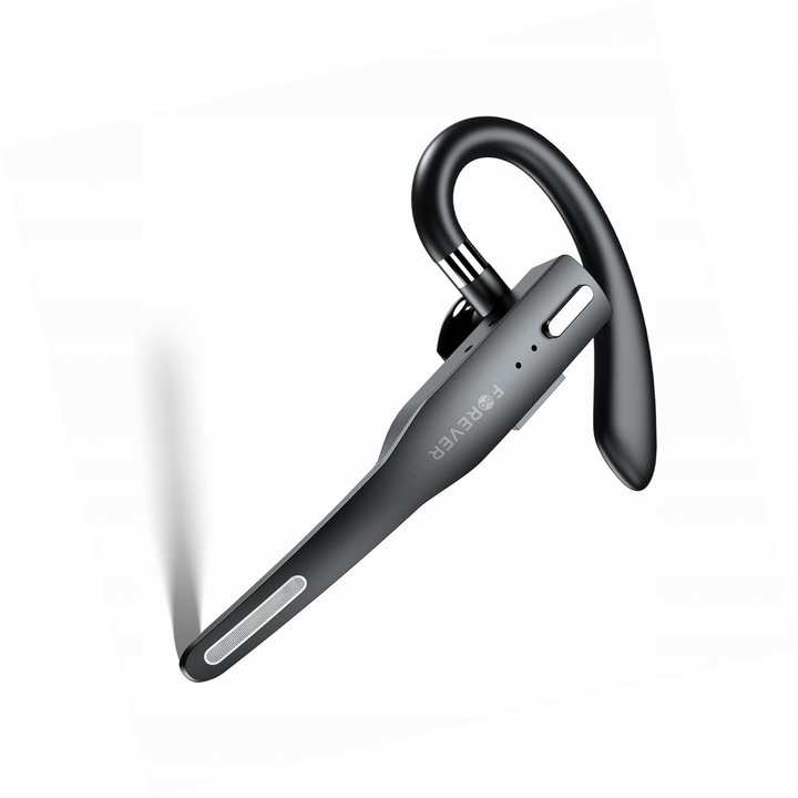 Casti wireless Forever BH-100, Bluetooth 5.4, negru, 12h, cu suport ureche, incarcare rapida