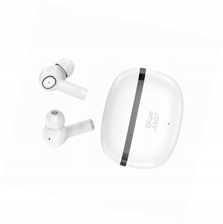 Blue Star AC20C fülhallgató Bluetooth 5.4 fehér IPX4 25x230mAh