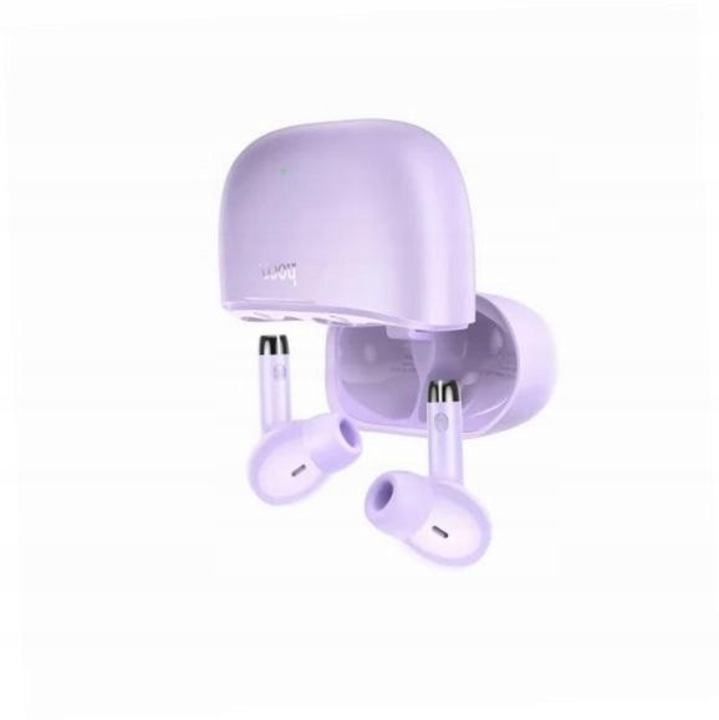 Hoco EQ2 Bluetooth 5.3 vezeték nélküli fülhallgató, lila, 58x49x25mm