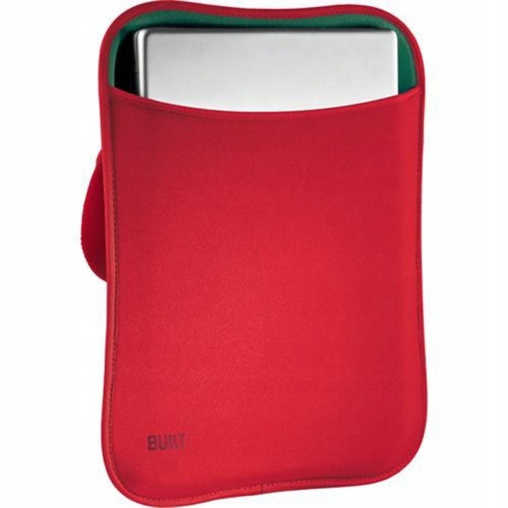 Built Hoodie laptop tok, piros, 14-15,4 hüvelyk, 31,8x41,7x4,1cm