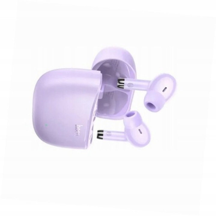 Hoco EQ2 Bluetooth 5.3 vezeték nélküli fülhallgató, lila, 58x49x25mm