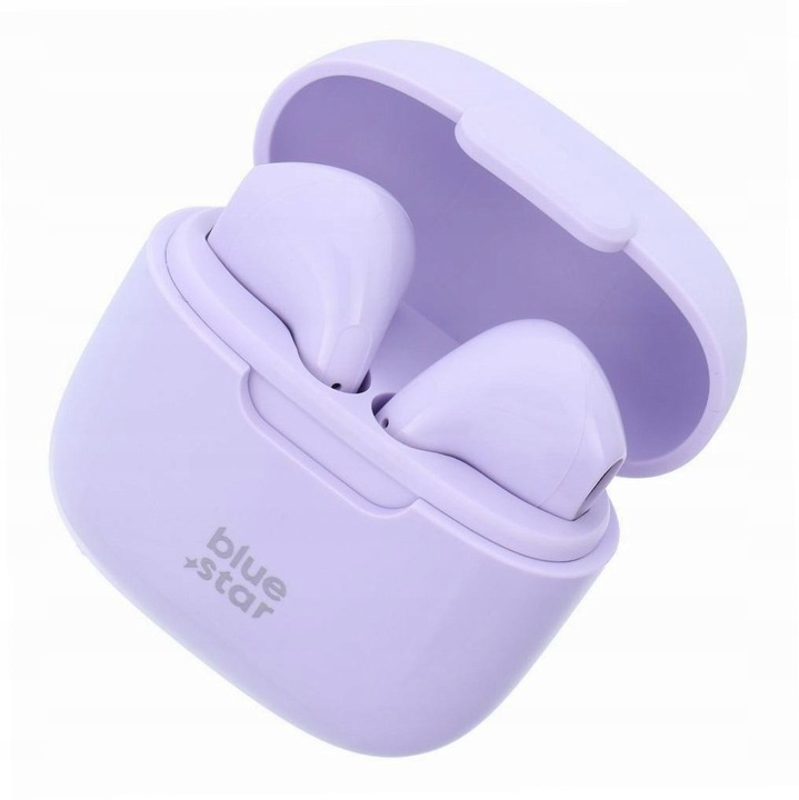 Blue Star TWS vezeték nélküli fülhallgató Samsung Galaxy A56 5G-hez, in-ear, fekete