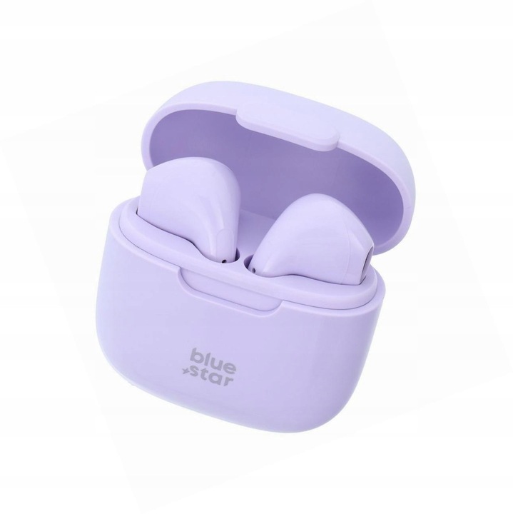 Casti wireless Blue Star TWS pentru Samsung Galaxy S25 FE, in-ear, negru
