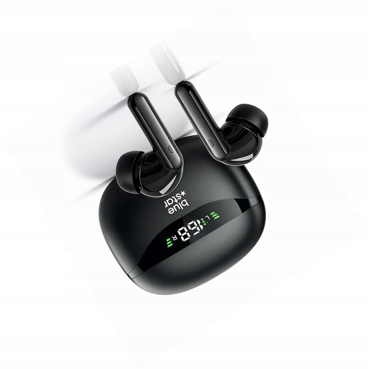 Blue Star TWS Bluetooth vezeték nélküli fülhallgató, fehér, iPhone 12 Minihez
