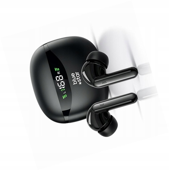 Blue Star TWS Bluetooth vezeték nélküli fülhallgató, fehér
