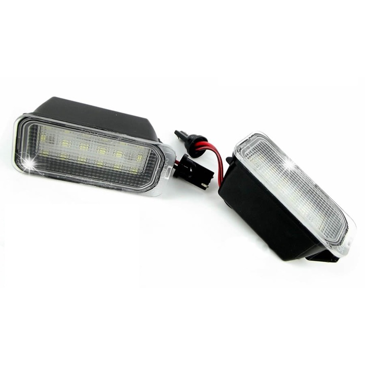 EinParts Automotive LED rendszámtábla világítás készlet, fehér, 12V