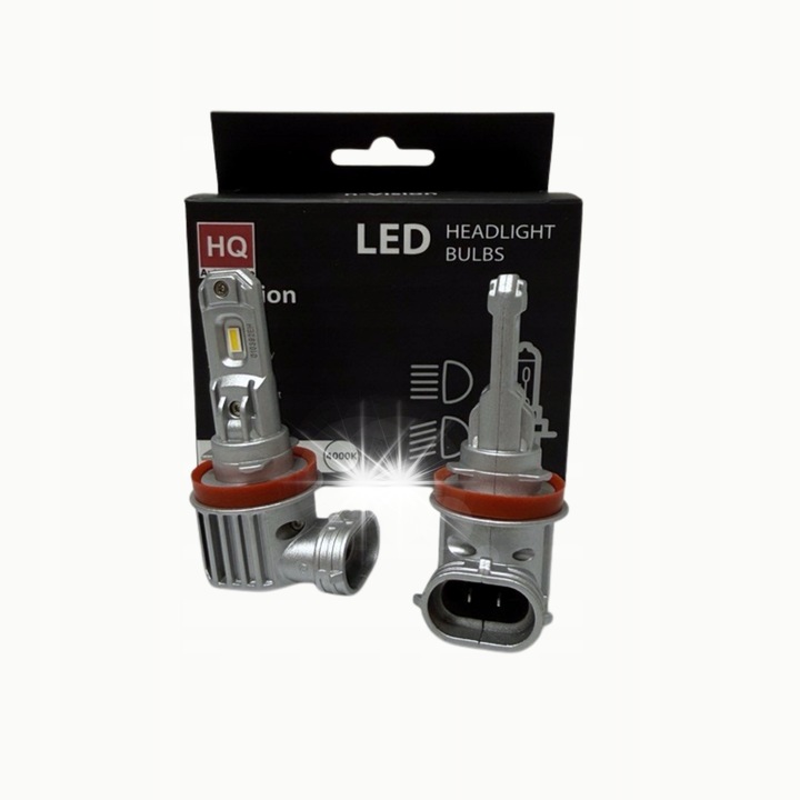 Автомобилни крушки HQ Automotive H11 LED 4000K 18W комплект 2 бр