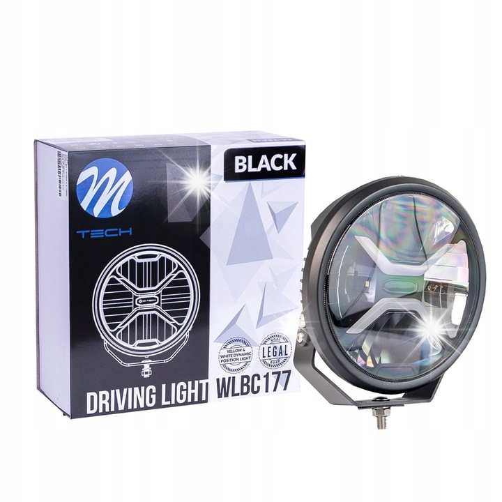 M-Tech 2 az 1-ben LED lámpa 120W 11000lm fehér 220x236x80mm