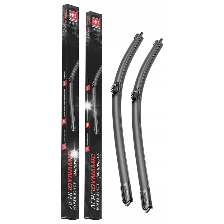 Set stergatoare parbriz fata HQ Automotive JAECOO J7 SUV 600x450mm natural cauciuc