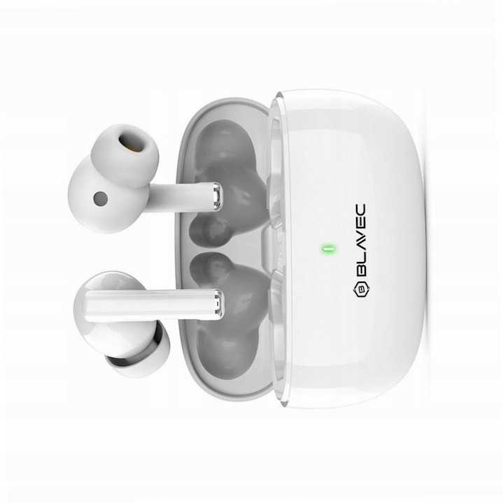 Blavec TWS Bluetooth vezeték nélküli fülhallgató Huawei P30 Pro-hoz, fekete