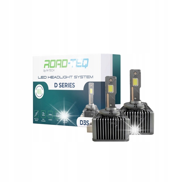 Bec LED M-Tech D3S 6000K 35W CANBUS 12/24V